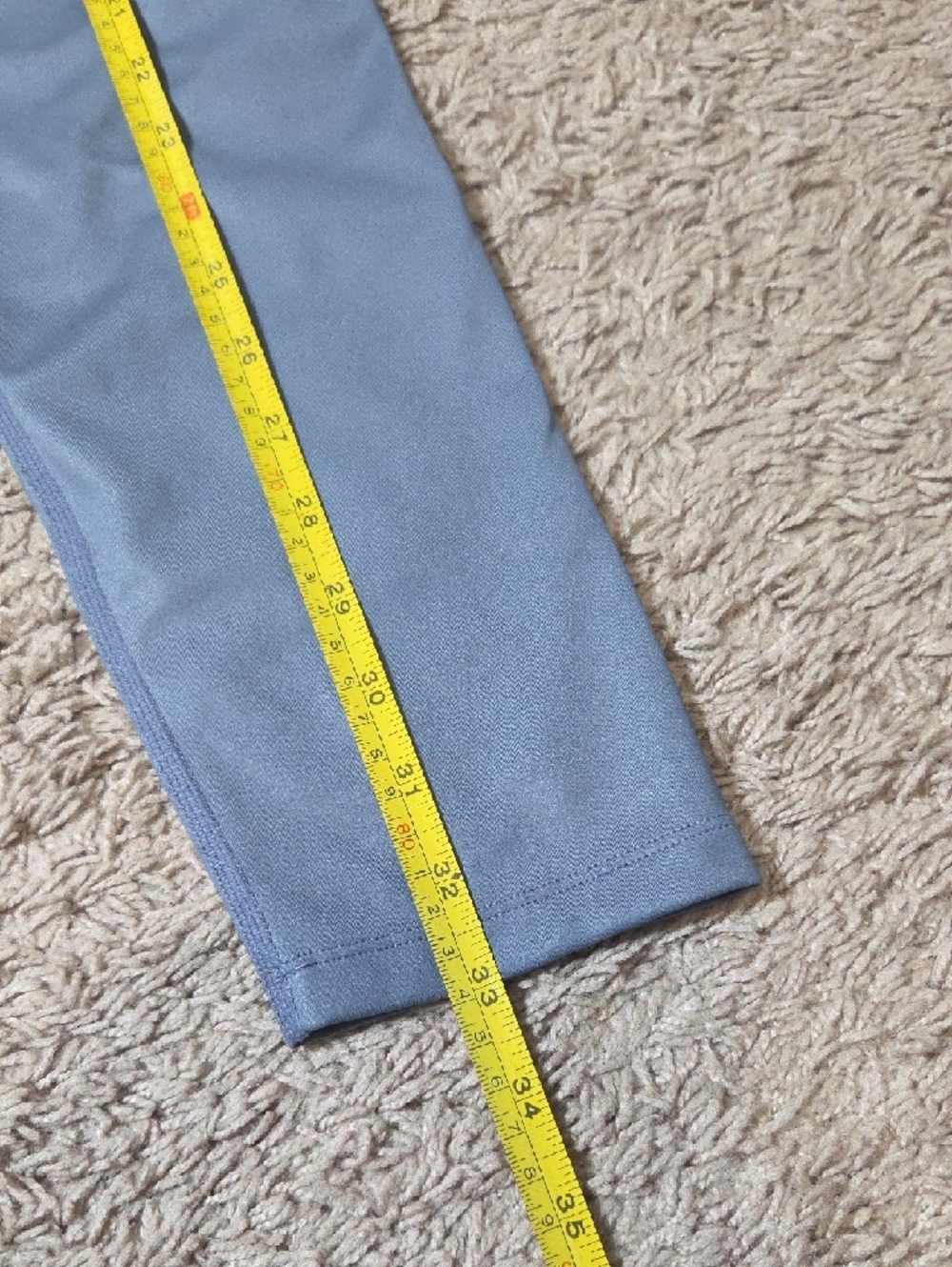 Carbon38 Slate Blue High-Waist Leggings, Like NEW, Sz Medium - Picture 4 of 5